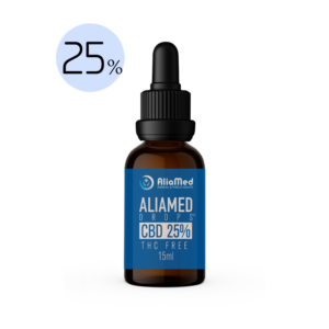 Aliamed Drops CBD 25% THC Free 15ml