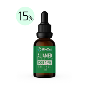 Aliamed Drops CBD 15% THC Δωρεάν 15ml